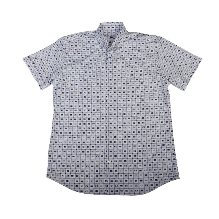 Flag Woven Shirt - White