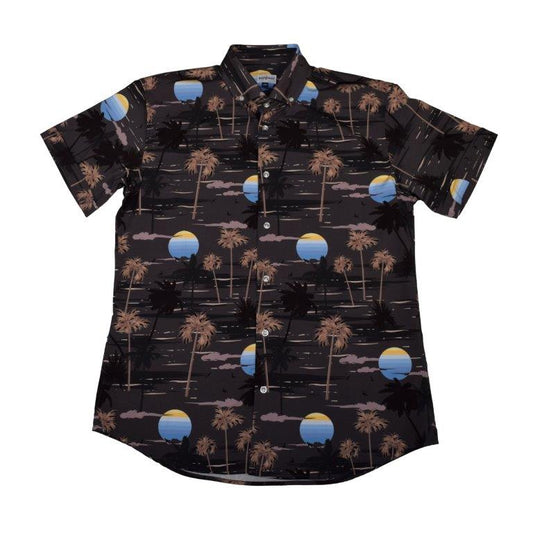 Island Paradise Woven Shirt - Black