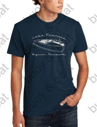 Iconic Float Midnight Navy T-shirt