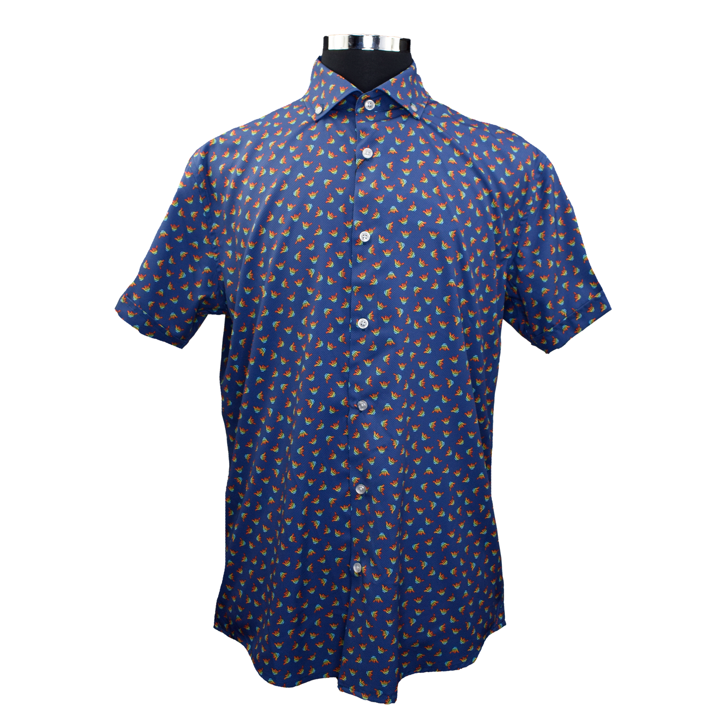 Hang Loose Woven Shirt - Navy